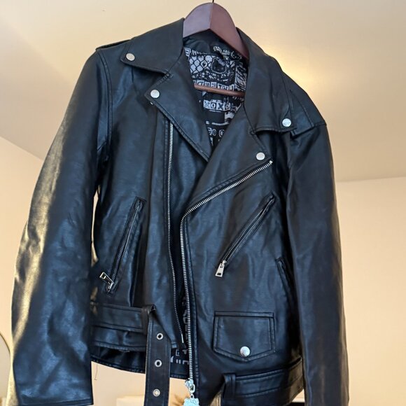 Dolls Kill x Hello Kitty Moto Jacket - Picture 2 of 4